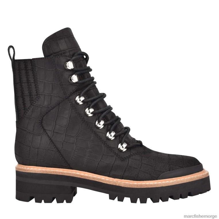 Marc Fisher Booties - izzie lugsole ankelstøvel kvinner sort semsket multi Marc Fisher D0BZ0146