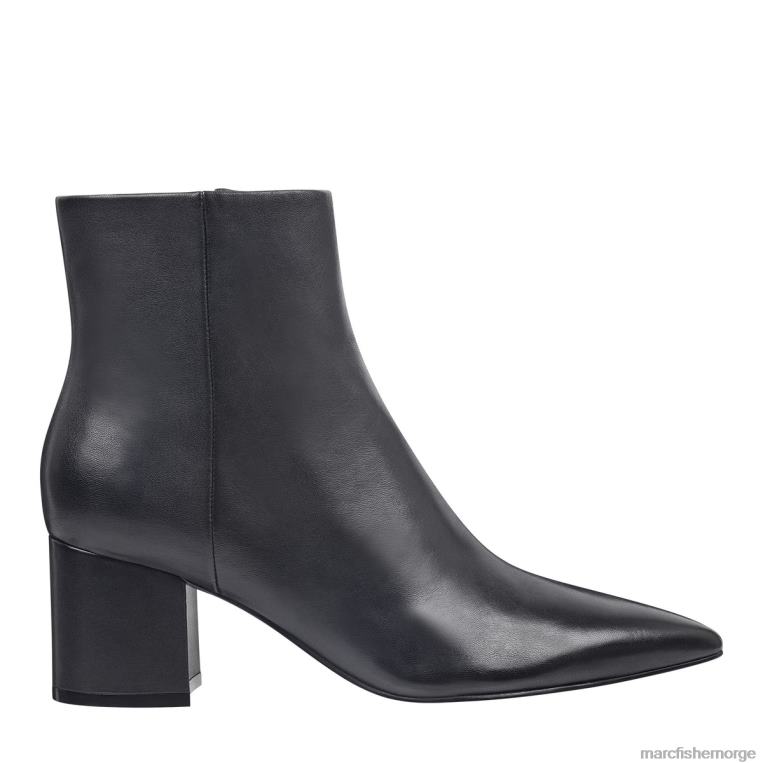 Marc Fisher Booties - jarli spisse ankelstøvel kvinner svart skinn Marc Fisher D0BZ0138