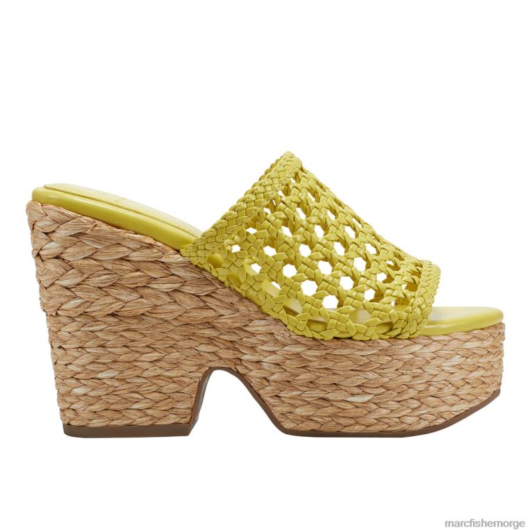 Marc Fisher Norge - hollis espadrille plattformsandal kvinner gul Marc Fisher D0BZ0238