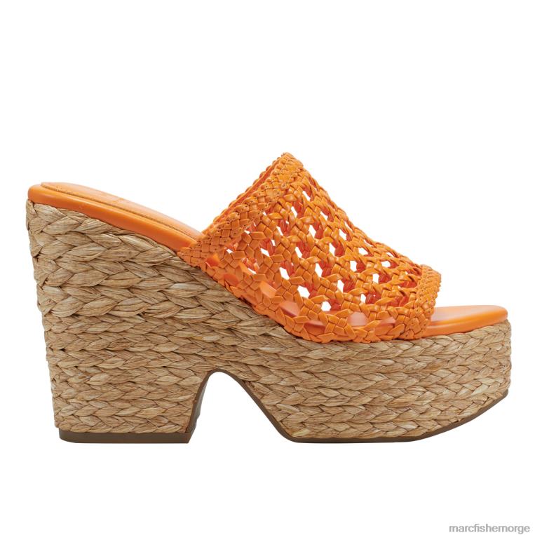 Marc Fisher Norge - hollis espadrille plattformsandal kvinner oransje Marc Fisher D0BZ0232