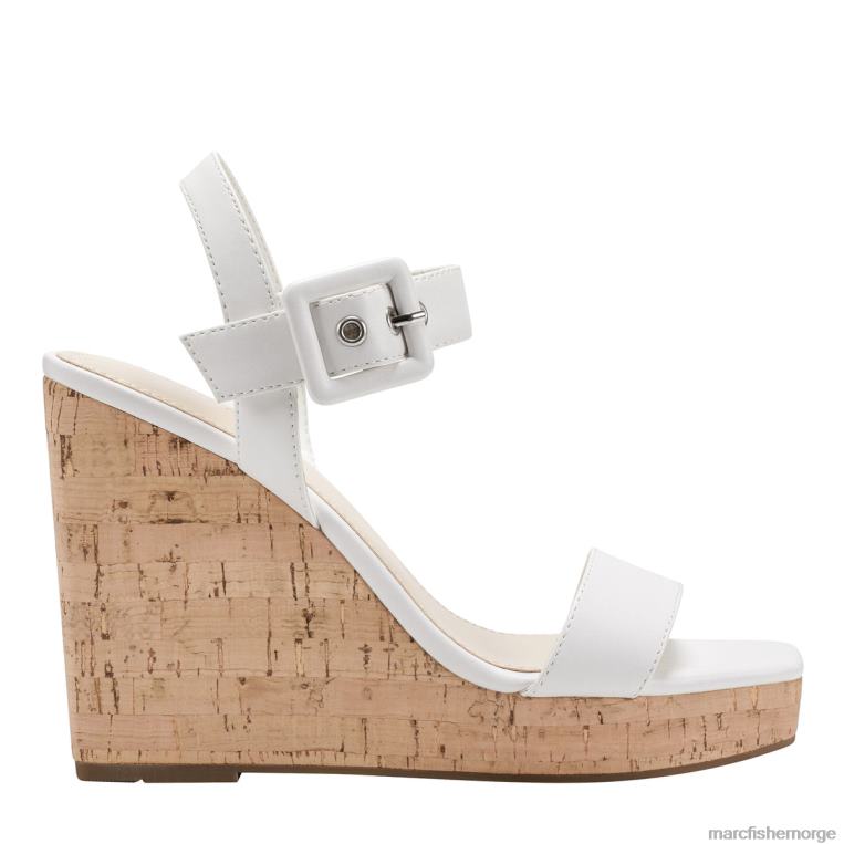 Marc Fisher Norge - lukey wedge sandal kvinner hvit Marc Fisher D0BZ0262