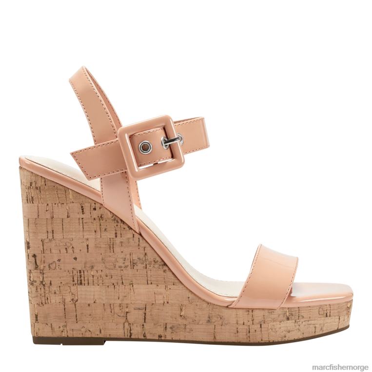 Marc Fisher Norge - lukey wedge sandal kvinner oransje patent Marc Fisher D0BZ0264