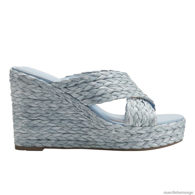 Marc Fisher Norge - lynn espadrille wedge sandal kvinner lyseblått Marc Fisher D0BZ0236