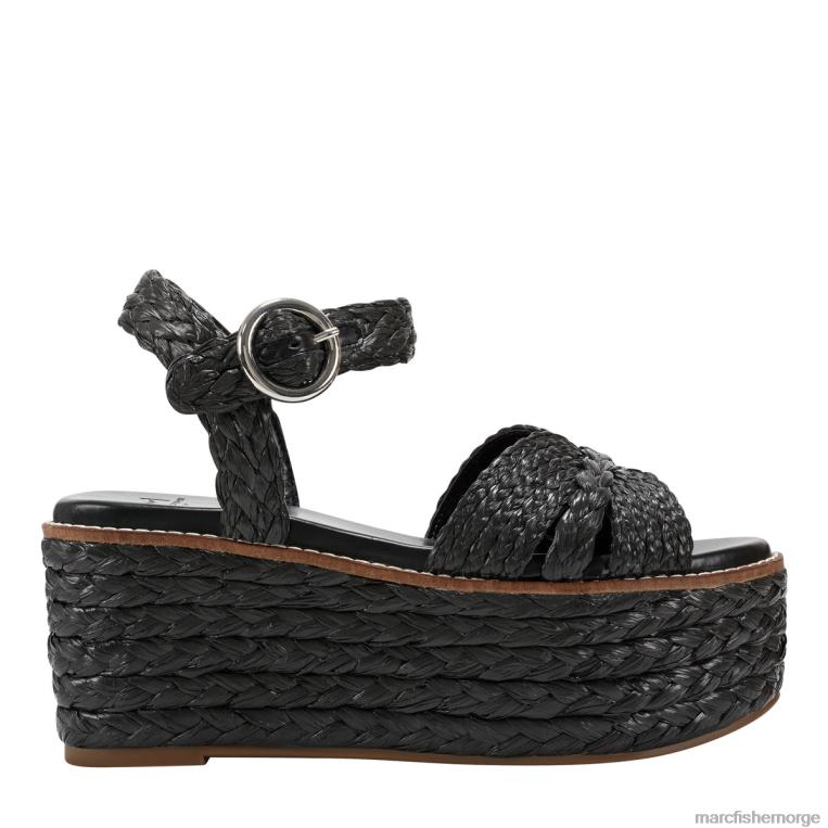 Marc Fisher Norge - naydine ankelrem espadrillesandaler kvinner svart Marc Fisher D0BZ0223