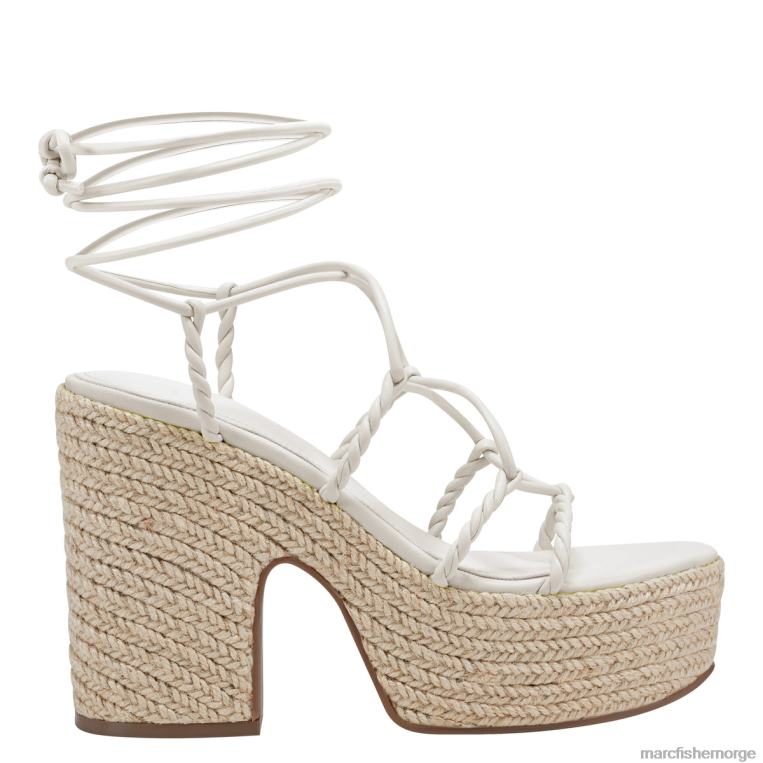 Marc Fisher Norge - oliver espadrille plattformsandal kvinner elfenbein Marc Fisher D0BZ0198