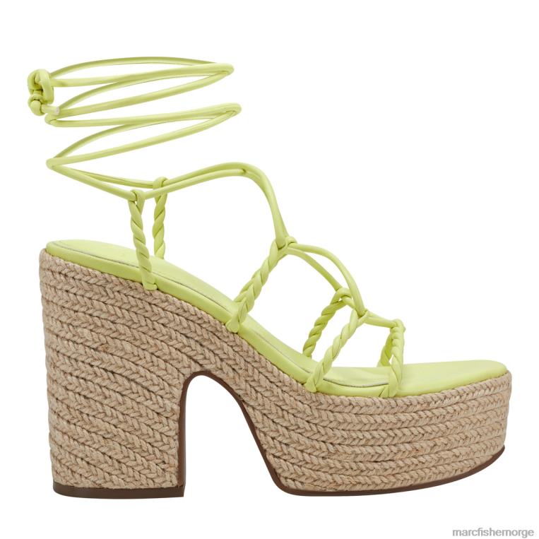 Marc Fisher Norge - oliver espadrille plattformsandal kvinner lysegrønn Marc Fisher D0BZ0257