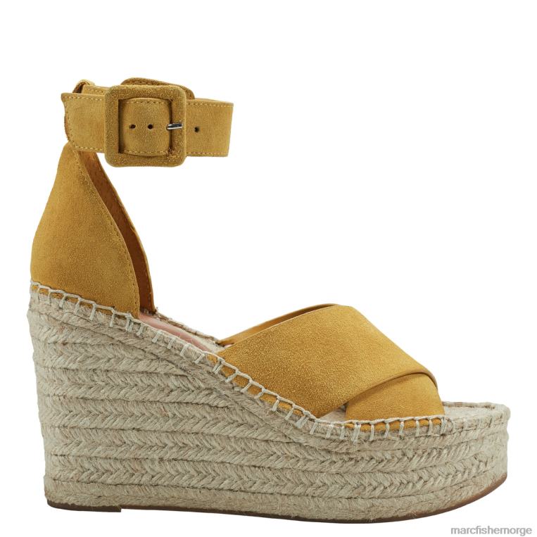 Marc Fisher Norge - stand espadrillesandaler kvinner gul Marc Fisher D0BZ0224