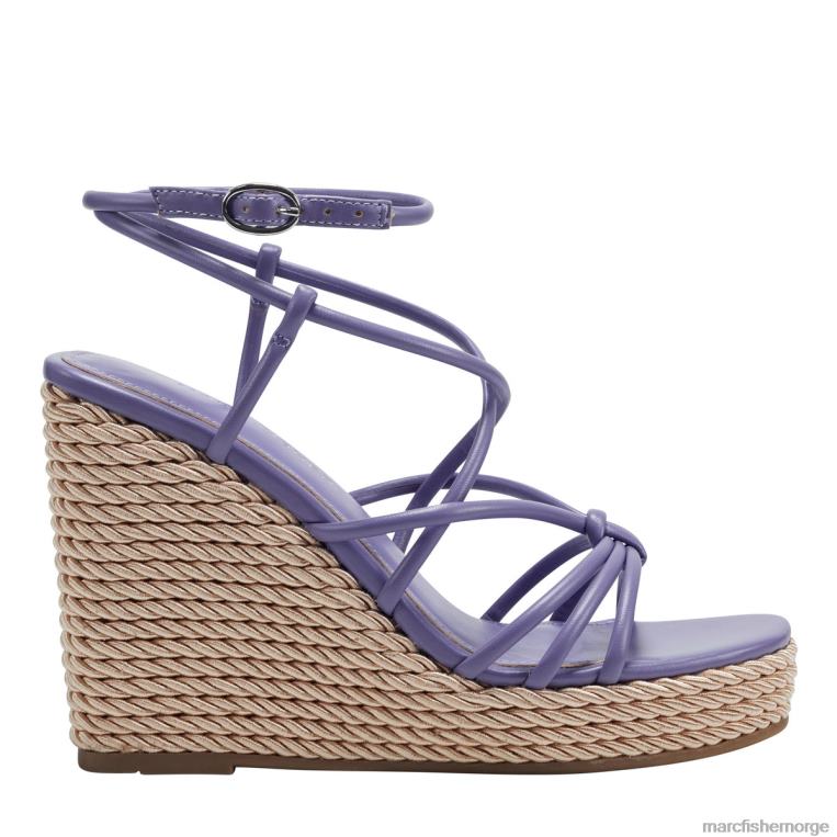Marc Fisher Norge - zarah espadrillesandaler med reim kvinner lilla Marc Fisher D0BZ0249