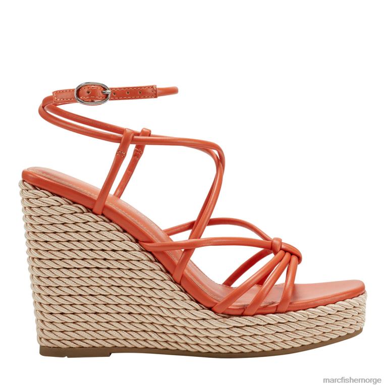 Marc Fisher Norge - zarah espadrillesandaler med reim kvinner mandarin appelsin Marc Fisher D0BZ0247