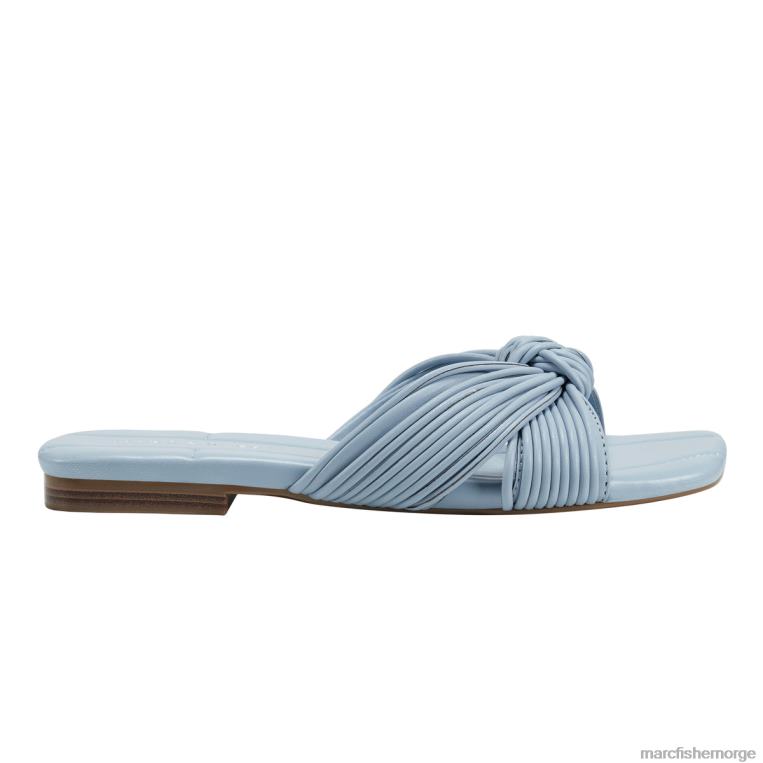 Marc Fisher Norge - laury flat sandal kvinner lyseblått Marc Fisher D0BZ0312
