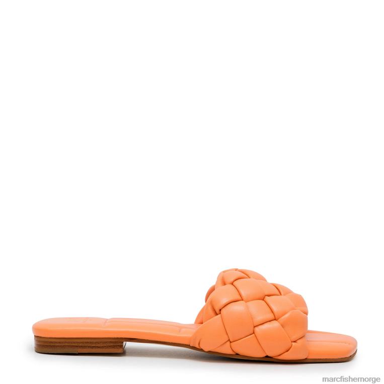 Marc Fisher Norge - marisol glidesandaler kvinner oransje skinn Marc Fisher D0BZ0330