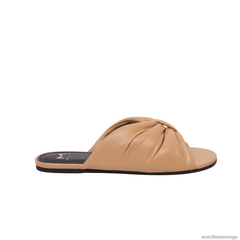 Marc Fisher Norge - olita flat glidesandaler kvinner lys naturlig Marc Fisher D0BZ0278