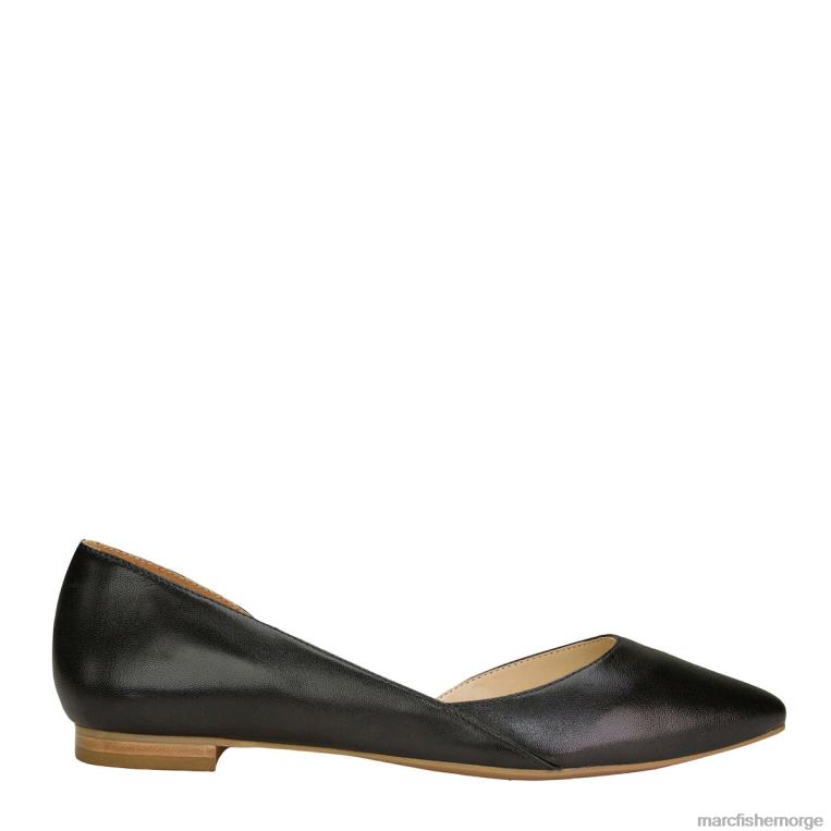 Marc Fisher Norge - solrik d'orsay flat kvinner svart skinn Marc Fisher D0BZ0282