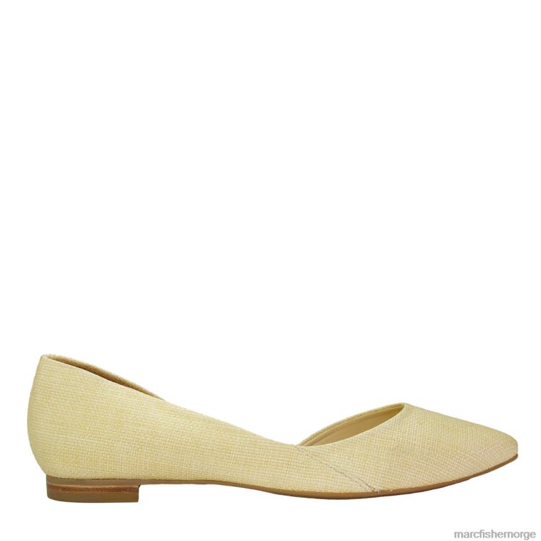 Marc Fisher Norge - solrik vevd d'orsay flat kvinner beige Marc Fisher D0BZ0315