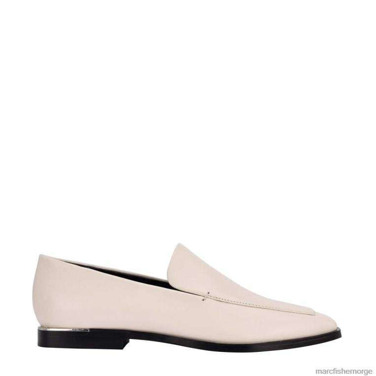 Marc Fisher Norge - hemmy loafer kvinner elegant krem ​​skinn Marc Fisher D0BZ0439