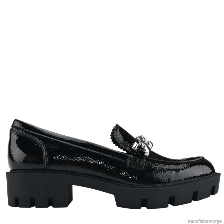Marc Fisher Norge - louanz lugsole loafer kvinner svart patent Marc Fisher D0BZ0437