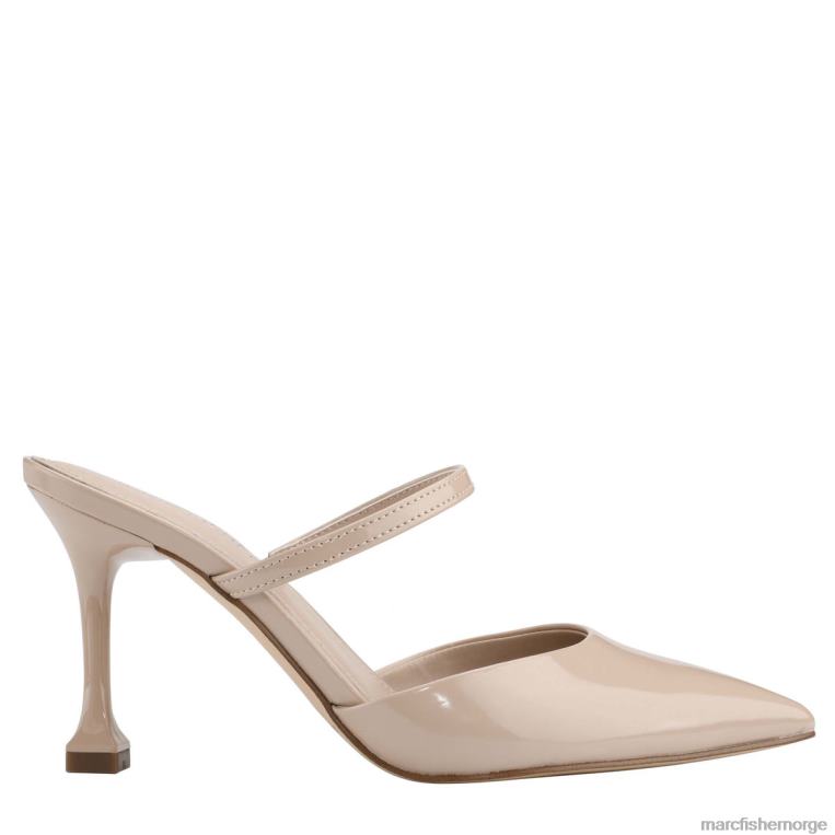 Marc Fisher Mules - hadais muldyr med hæl kvinner lett naturlig patent Marc Fisher D0BZ0451