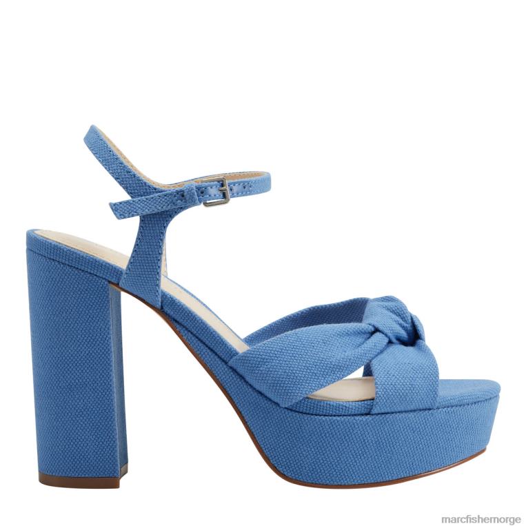 Marc Fisher Norge - deren plattformsandaler kvinner blå denim Marc Fisher D0BZ0566