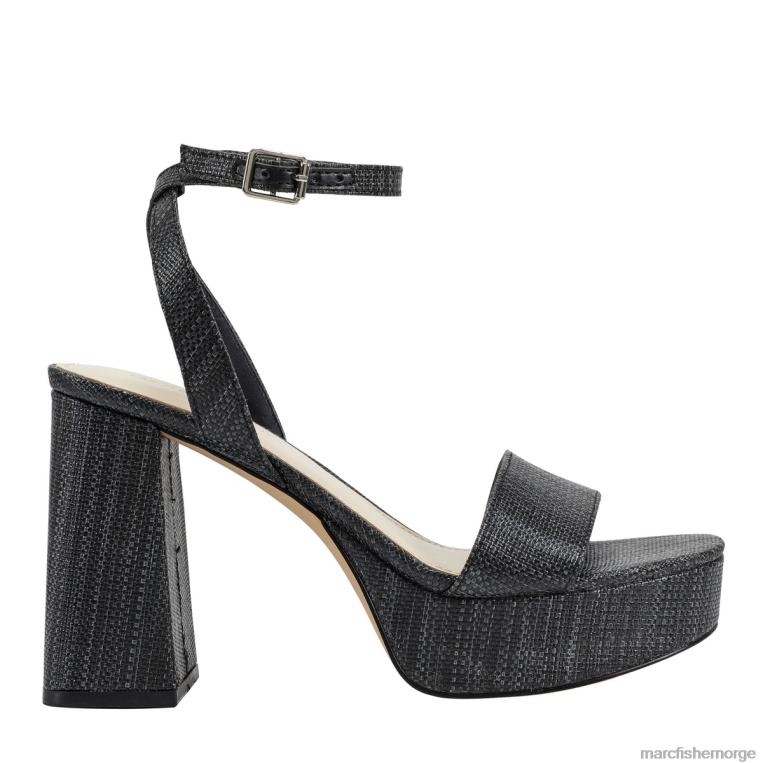 Marc Fisher Norge - sadel plattformsandal kvinner svart Marc Fisher D0BZ0549