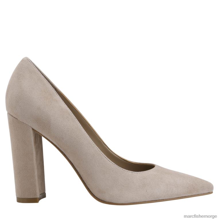 Marc Fisher Pumps - abilene block hæl spissen tå pumpe kvinner lys rosa semsket skinn Marc Fisher D0BZ0694