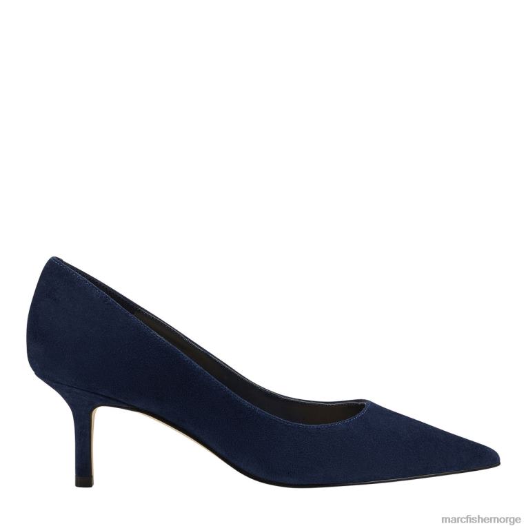 Marc Fisher Pumps - alola pumpe kvinner mørkeblå semsket skinn Marc Fisher D0BZ0611