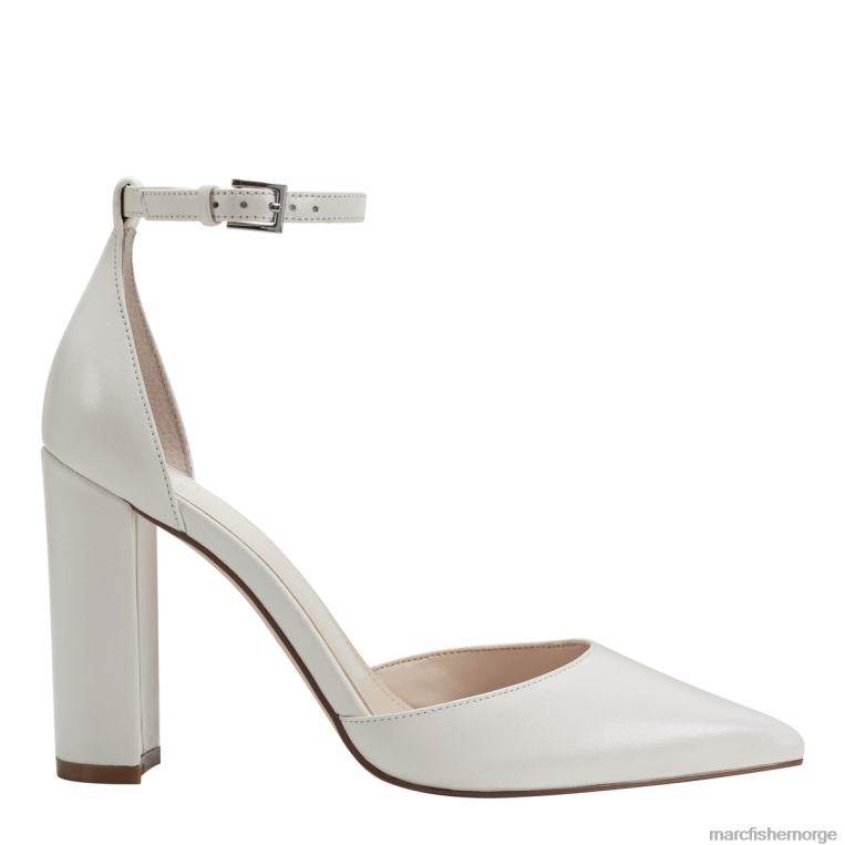 Marc Fisher Pumps - arnette ankelrem hæl kvinner nytt kremskinn Marc Fisher D0BZ0342