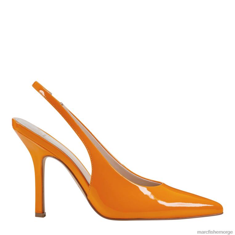 neon oransje patent