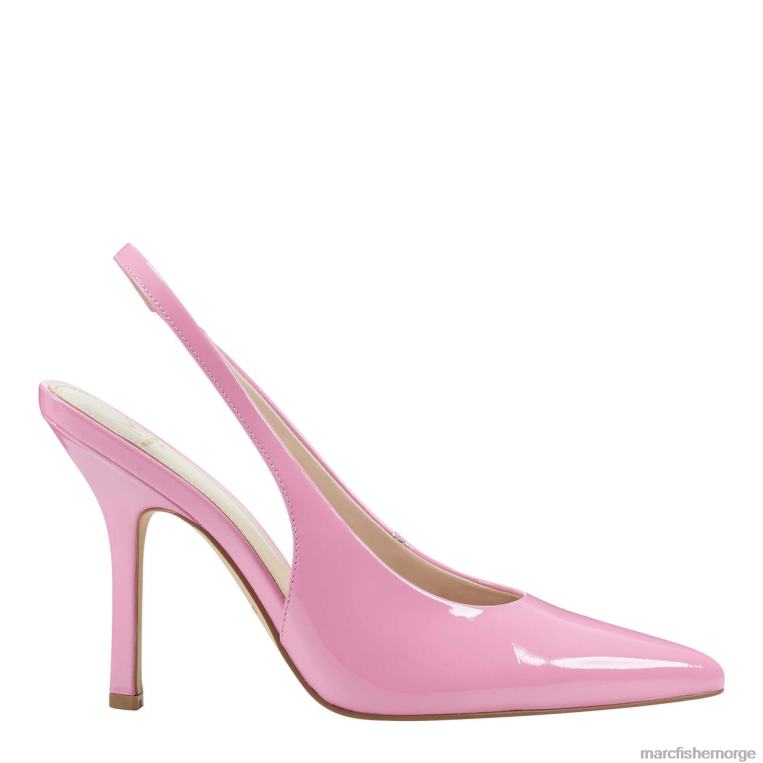 Marc Fisher Pumps - emalyn slingback pumpe kvinner rosa patent Marc Fisher D0BZ0671