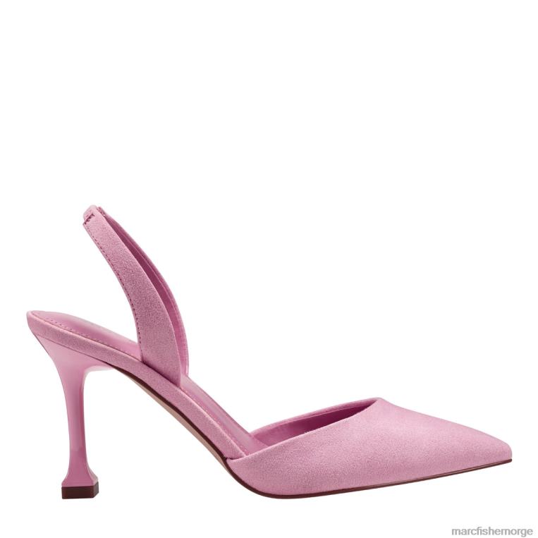 Marc Fisher Pumps - hadya slingback pumpe kvinner rosa semsket skinn Marc Fisher D0BZ0673
