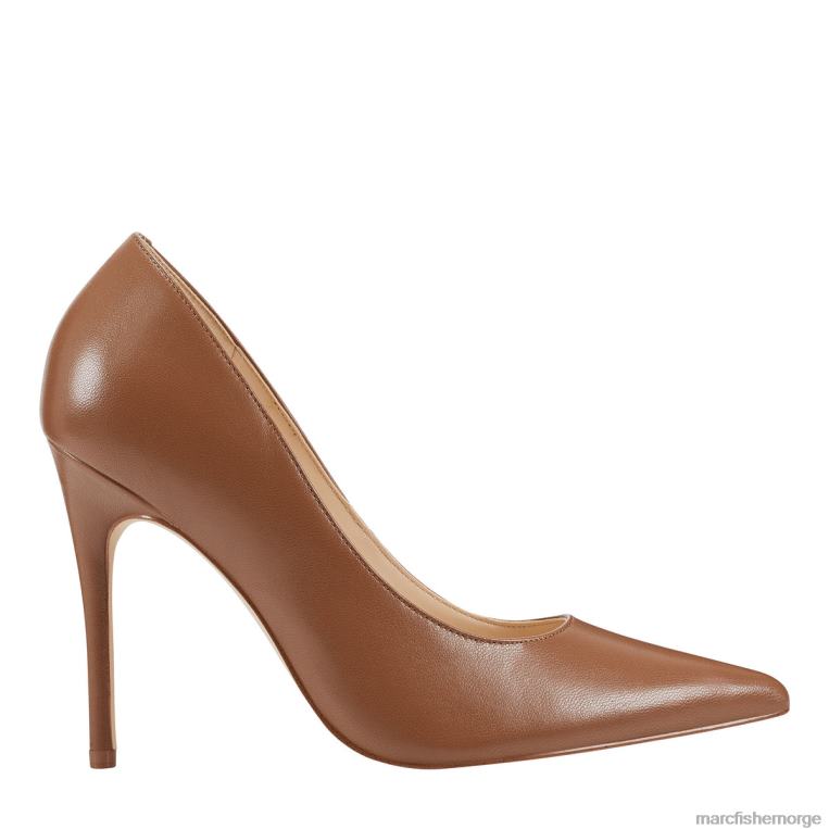 Marc Fisher Pumps - kodepumpe kvinner lysebrunt skinn Marc Fisher D0BZ0620