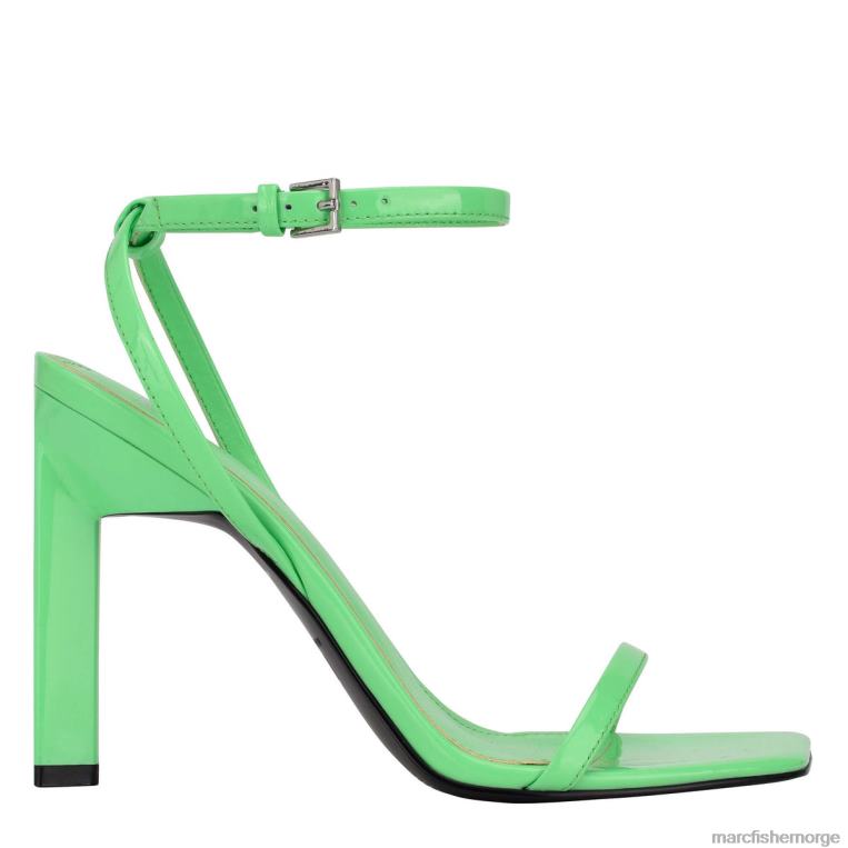 Marc Fisher Norge - arthur sandal med reim kvinner grønt skinn Marc Fisher D0BZ0415