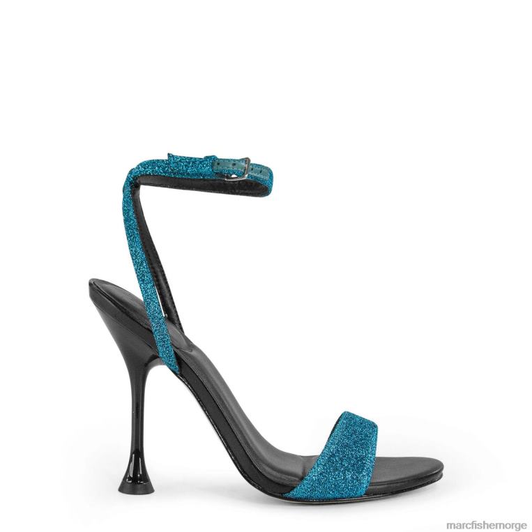 Marc Fisher Norge - calisty sandal med reim kvinner svart/blått glitter Marc Fisher D0BZ0401