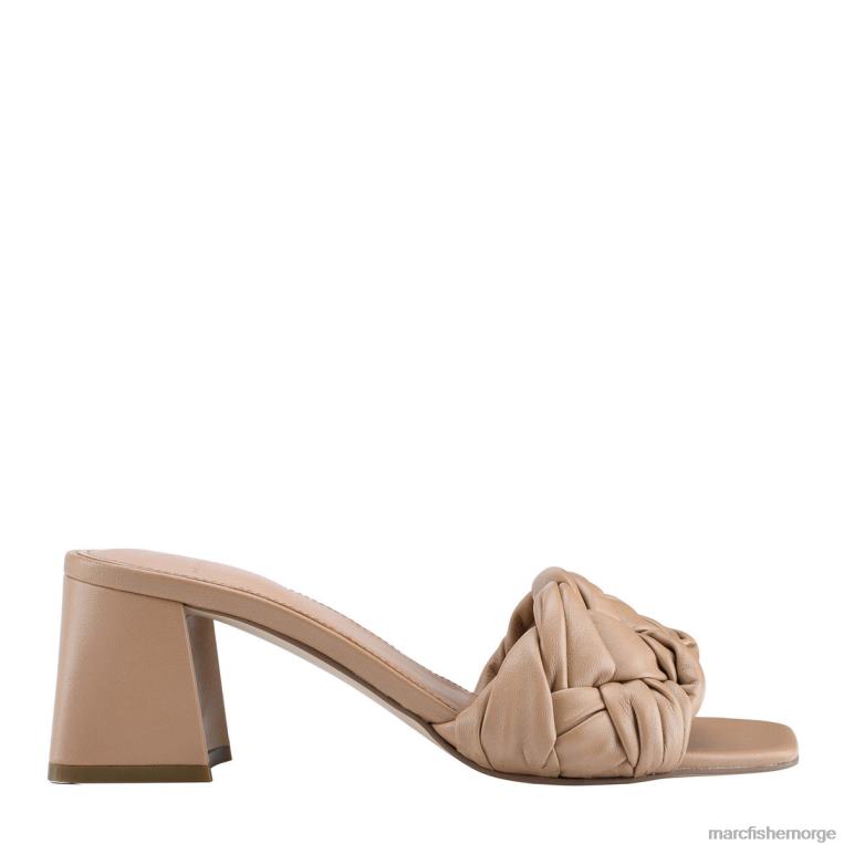 Marc Fisher Norge - cerita blokkhæl slip-on sandal kvinner naturlig skinn Marc Fisher D0BZ0516