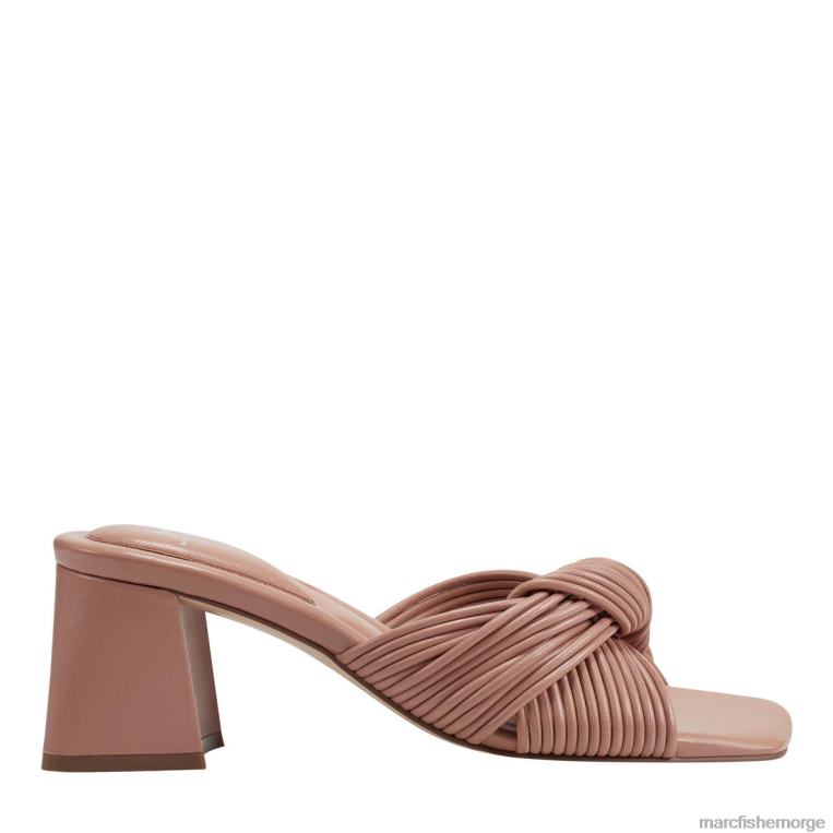 Marc Fisher Norge - cherrie-hælte sandaler kvinner middels naturlig skinn Marc Fisher D0BZ0501