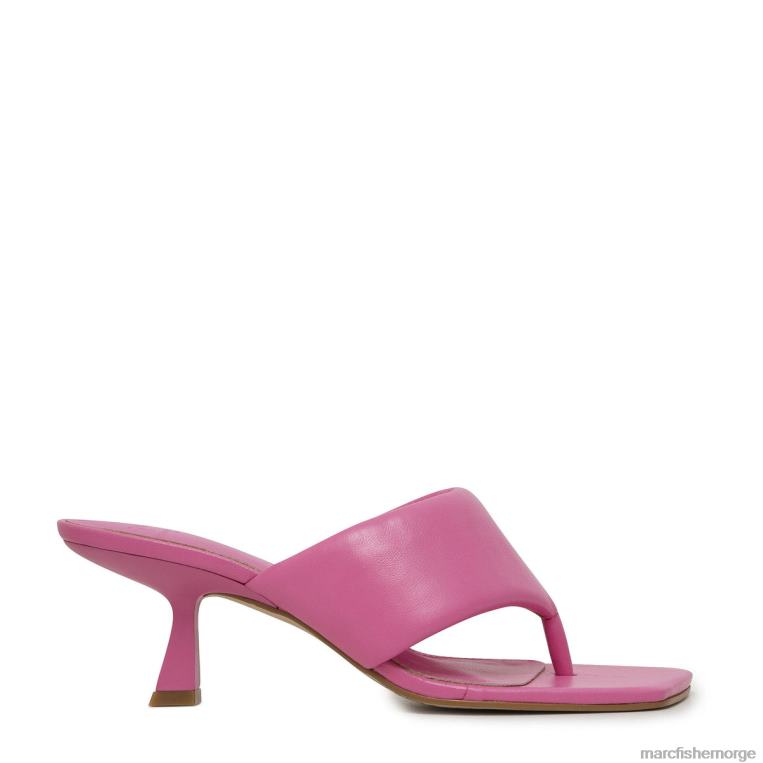 Marc Fisher Norge - cici sandal med hæl kvinner rosa skinn Marc Fisher D0BZ0528