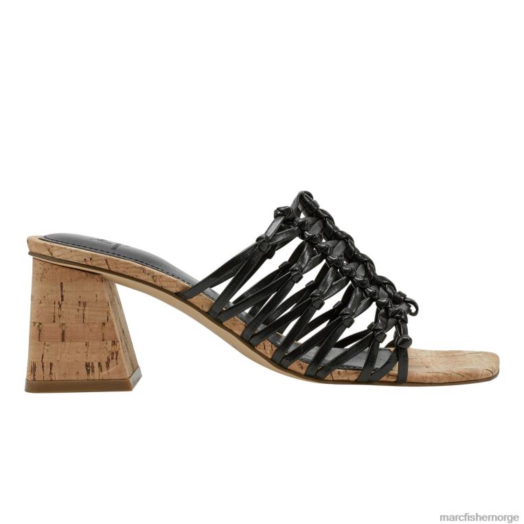 Marc Fisher Norge - colica block hæl sandal kvinner svart Marc Fisher D0BZ0462