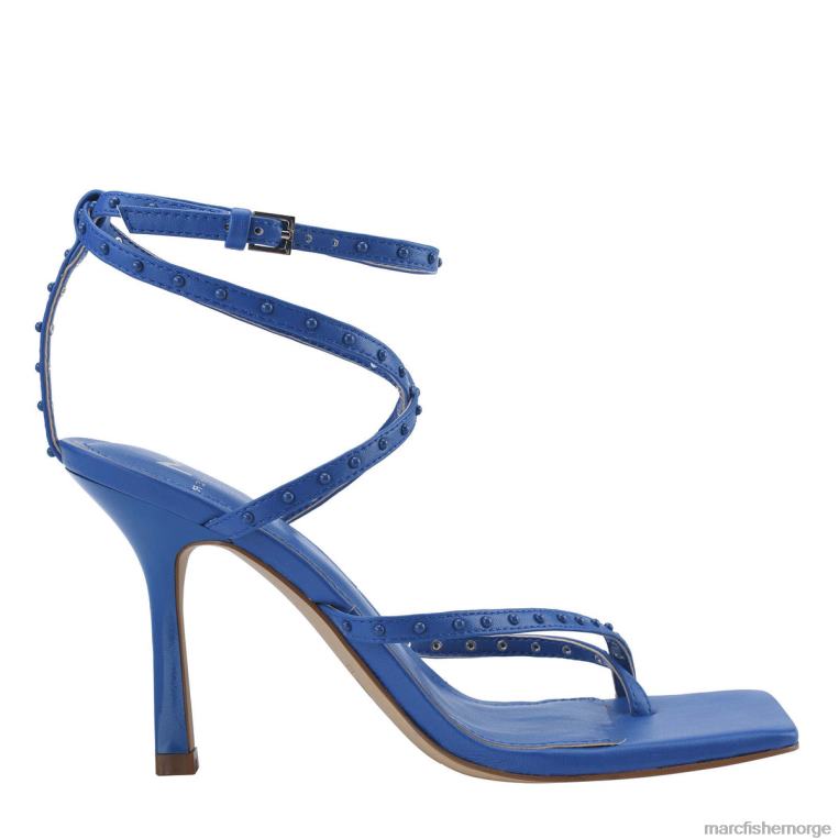 Marc Fisher Norge - dallin sandal med reim kvinner blått skinn Marc Fisher D0BZ0423