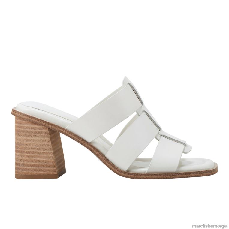Marc Fisher Norge - louisa blokkhæl sandal kvinner elfenbein Marc Fisher D0BZ0354