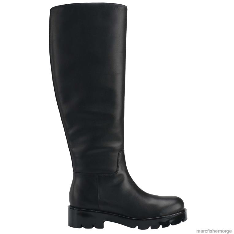 Marc Fisher Booties - phidias lugsole støvel kvinner svart skinn Marc Fisher D0BZ0157