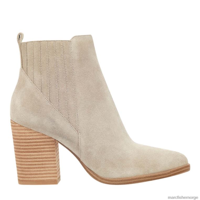 Marc Fisher Booties - alva spiss støvel kvinner lett naturlig semsket skinn Marc Fisher D0BZ04