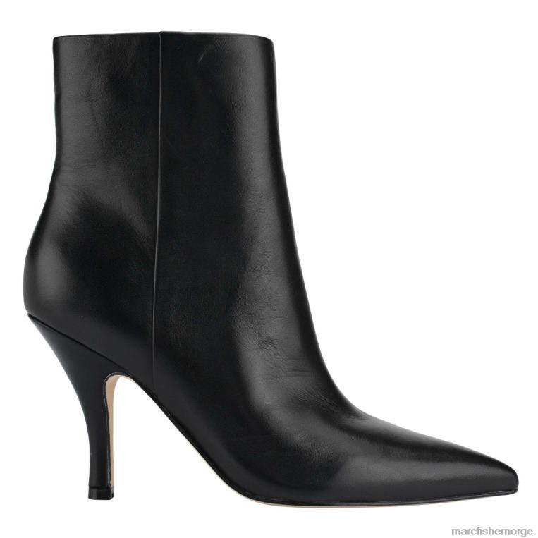 Marc Fisher Booties - bootie med fergus hæl kvinner svart skinn Marc Fisher D0BZ094