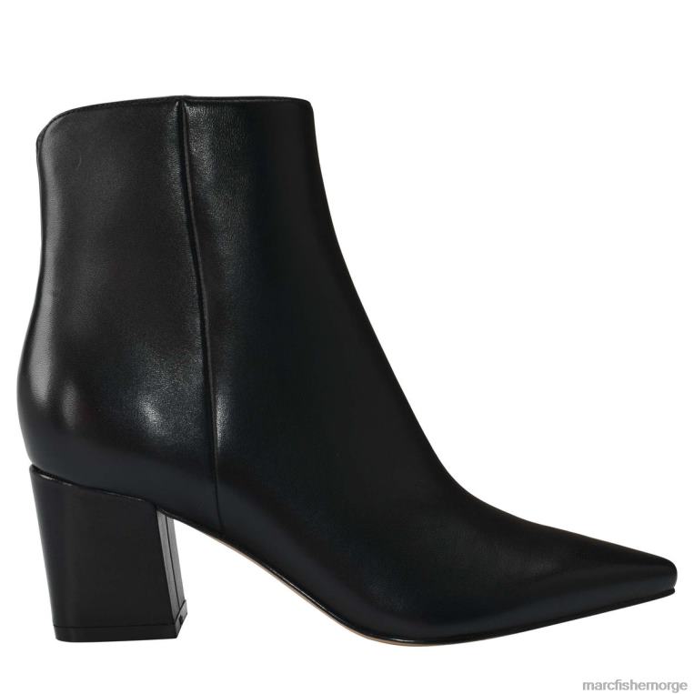 Marc Fisher Booties - jina støvlett med hæl kvinner svart skinn Marc Fisher D0BZ091