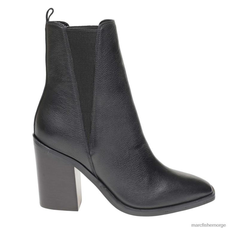 Marc Fisher Booties - kristie støvlett med hæl kvinner svart skinn Marc Fisher D0BZ040