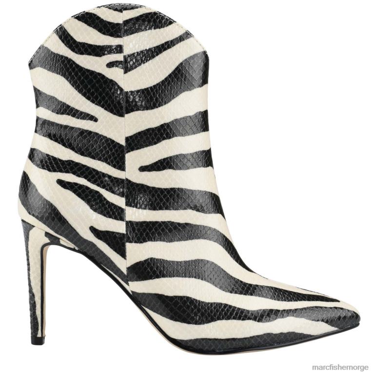 Marc Fisher Booties - revati støvlett med hæl kvinner sebra slange Marc Fisher D0BZ083