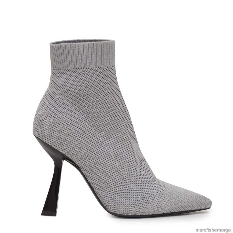 Marc Fisher Booties - umair støvlett med hæl kvinner lys grå naturstrikk Marc Fisher D0BZ0116