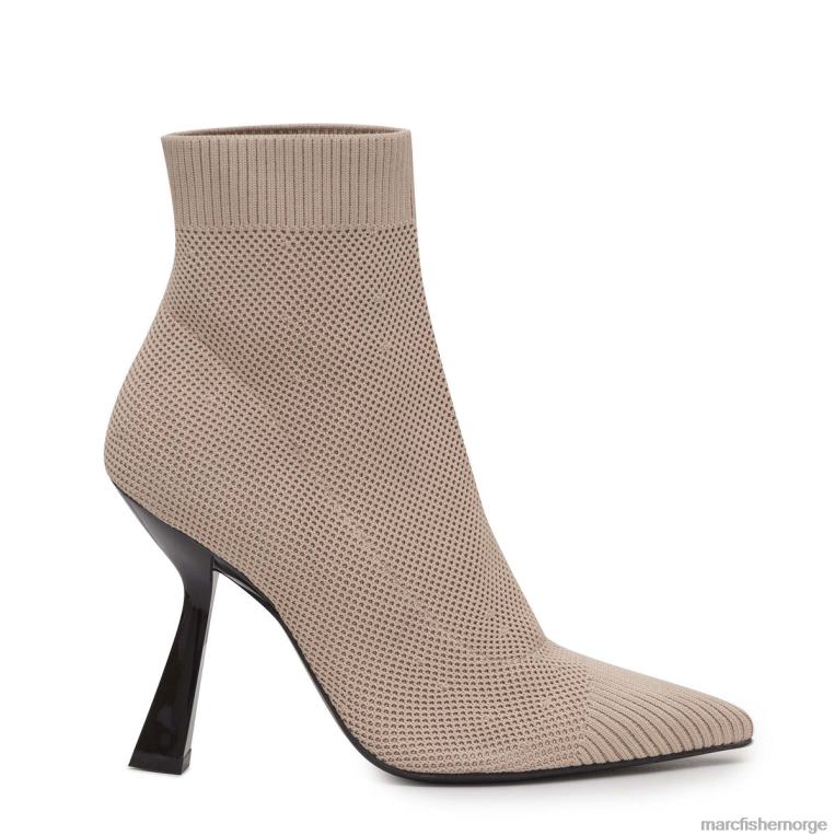Marc Fisher Booties - umair støvlett med hæl kvinner lys rosa naturstrikk Marc Fisher D0BZ0117