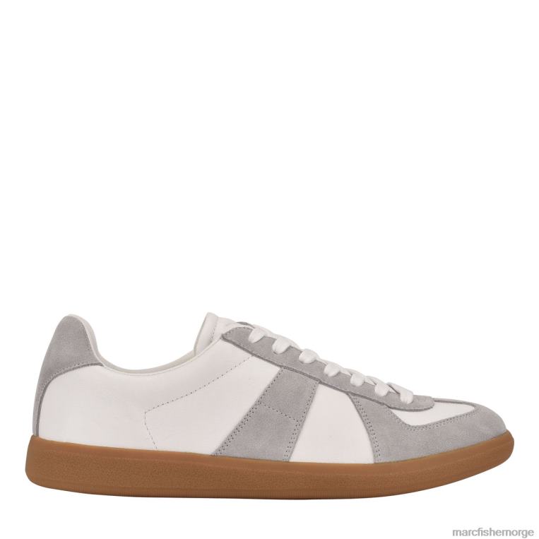 Marc Fisher Norge - leire joggesko menn hvit semsket skinn Marc Fisher D0BZ0737