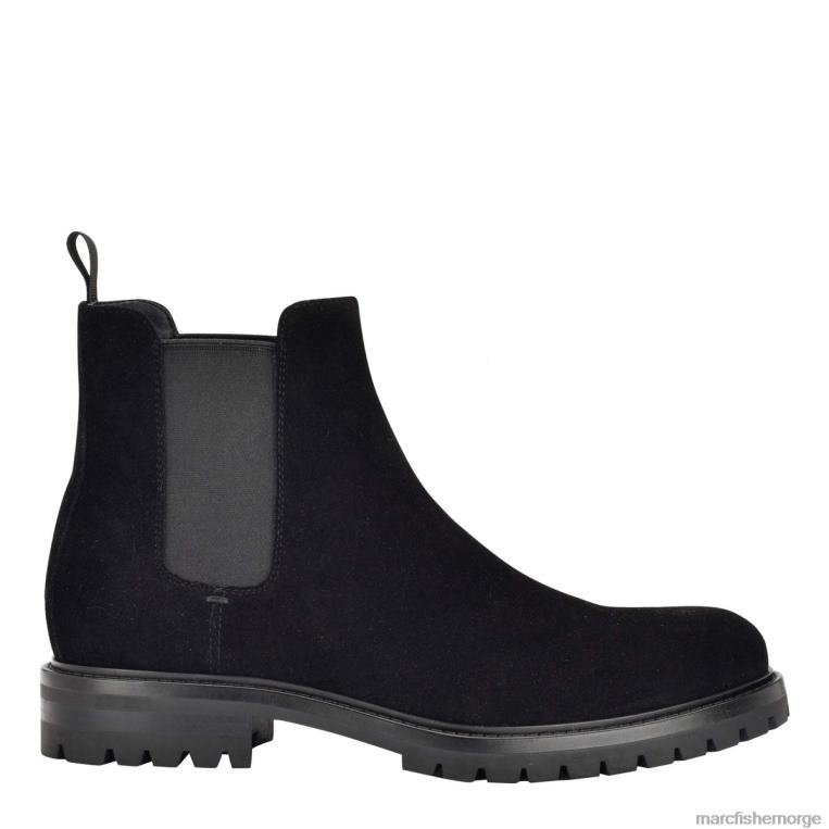 Marc Fisher Norge - dyp casual støvel menn svart semsket skinn Marc Fisher D0BZ0712